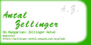 antal zellinger business card